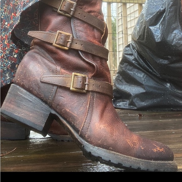 Freebird by Steven Apex size 8 brown distress - Picture 9 of 9